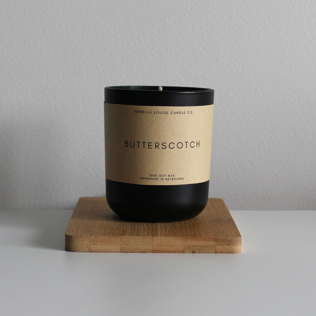 Butterscotch Single Wick Candle