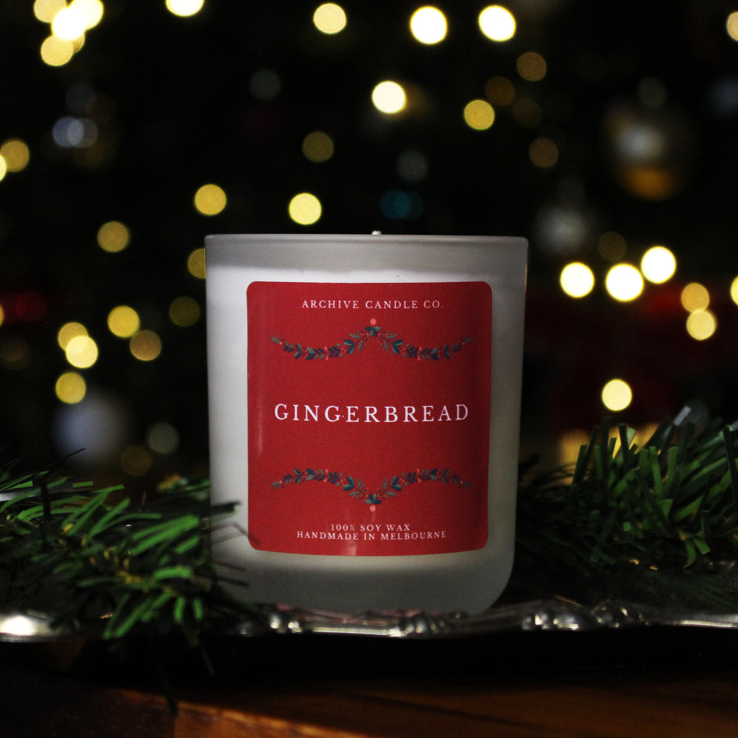 Gingerbread Single Wick Candle