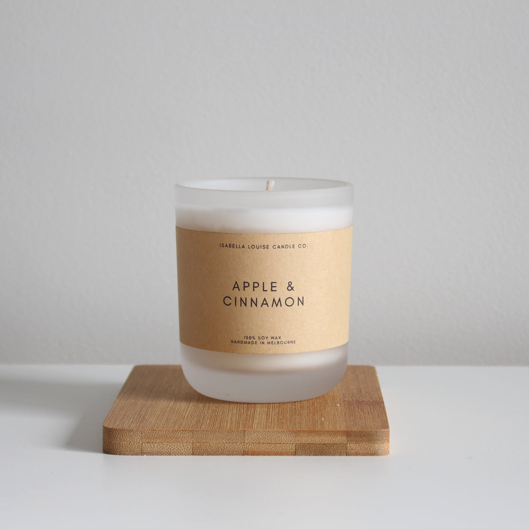 Apple & Cinnamon Single Wick Candle