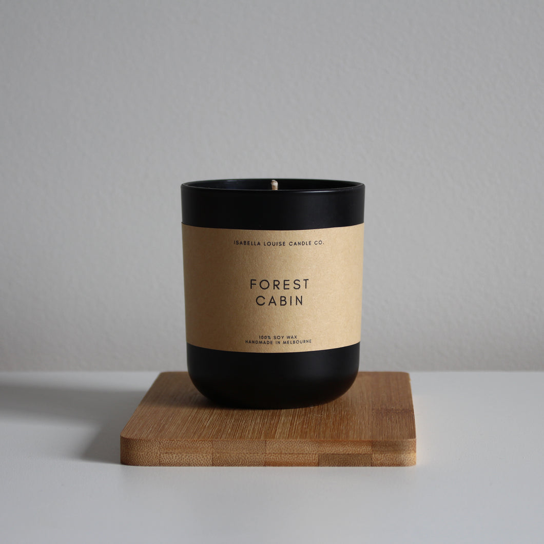 Forest Cabin Single Wick Candle