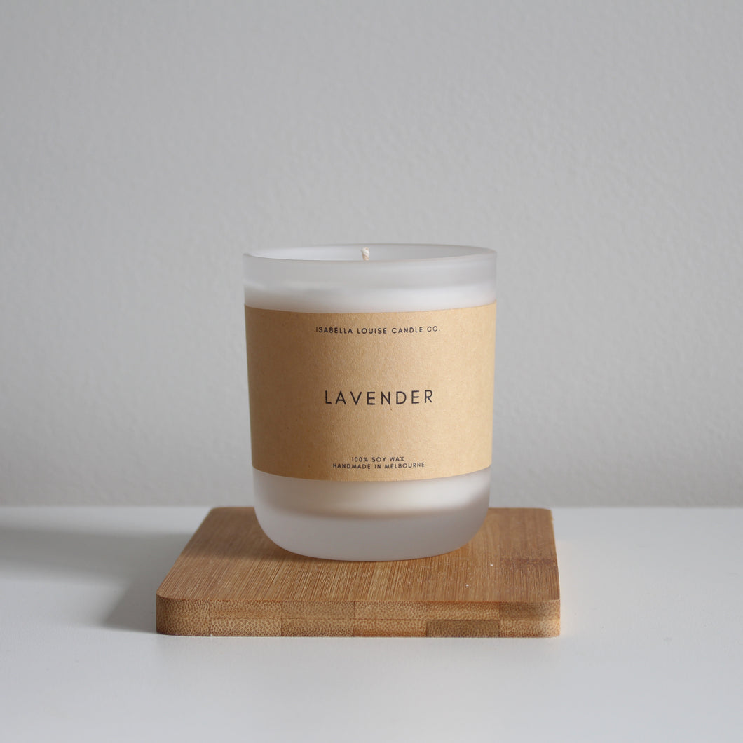 Lavender Single Wick Candle